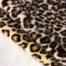 High Quality Leopard Print Super Soft Animal Faux Fur